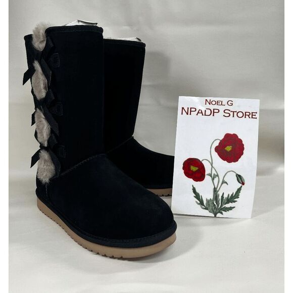 Koolaburra by UGG Women's Victoria Tall Boot - Black 6W - Picture 1 of 7